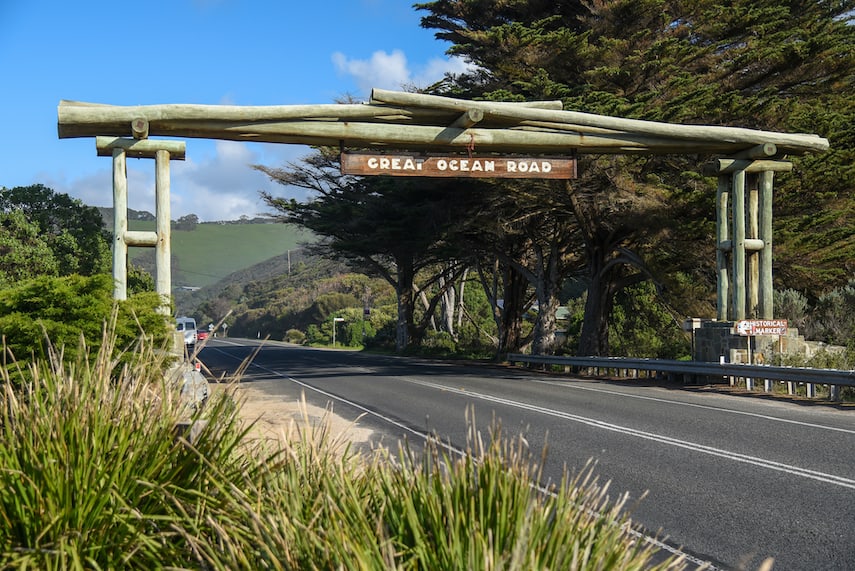 Great Ocean Road Sign