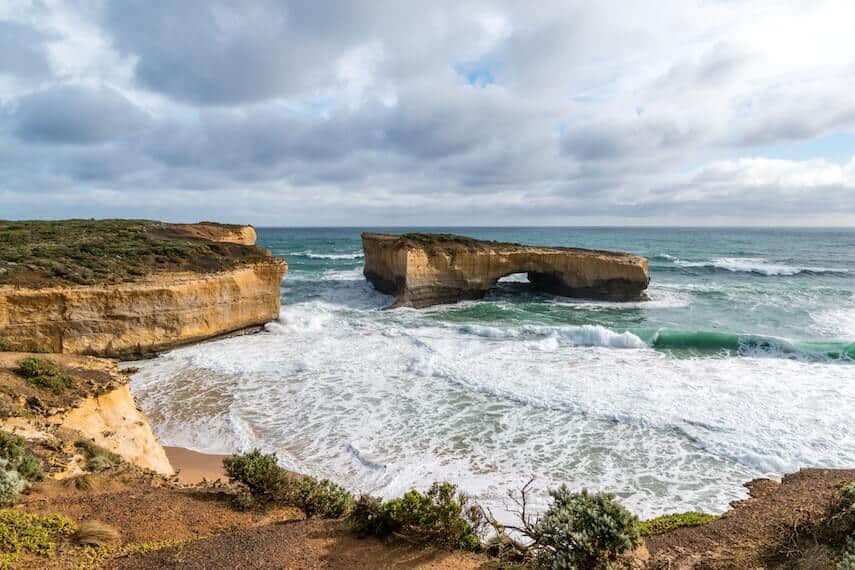 London Arch on the Great Ocean Road (formerly known as London Bridge)