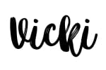 Vicki signature